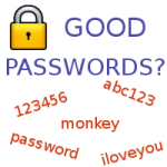 Image of bad passwords